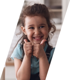 thumbs up girl