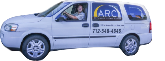 service vehicle van Le Mars Appiance Repair Center ARC